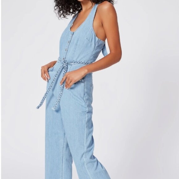 Denim Jumpsuit - Picture 1 of 5